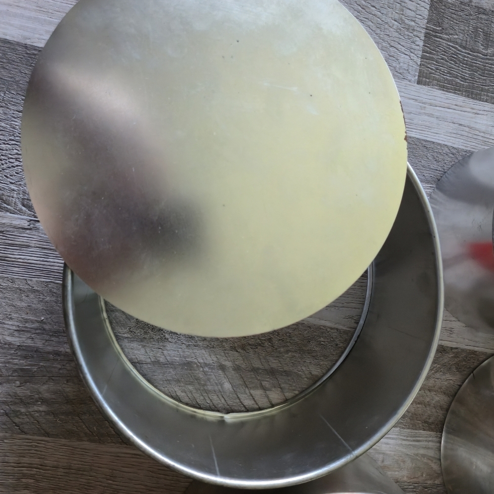 Baker's Delight Nesting Tiered Cake Pan Set 5 Vintage - Picture 6 of 11